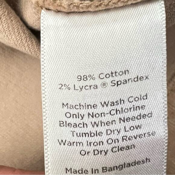 Talbots brown tan corduroy casual straight skirt size 10 petite 10P B101 - Picture 3 of 4